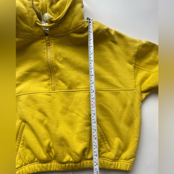 ALO Yoga Mustard Yellow Women's Hoodie sweater large - Picture 7 of 11